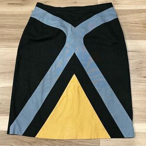 Harve Benard Colorblock Vintage Skirt Women’s 6